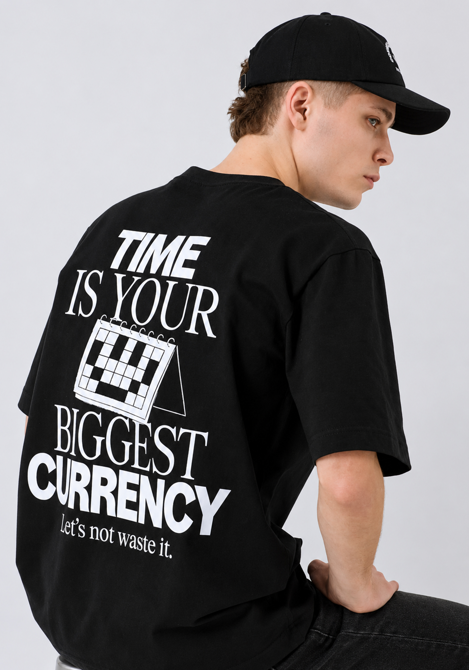Comfort Calendar T-shirt Black