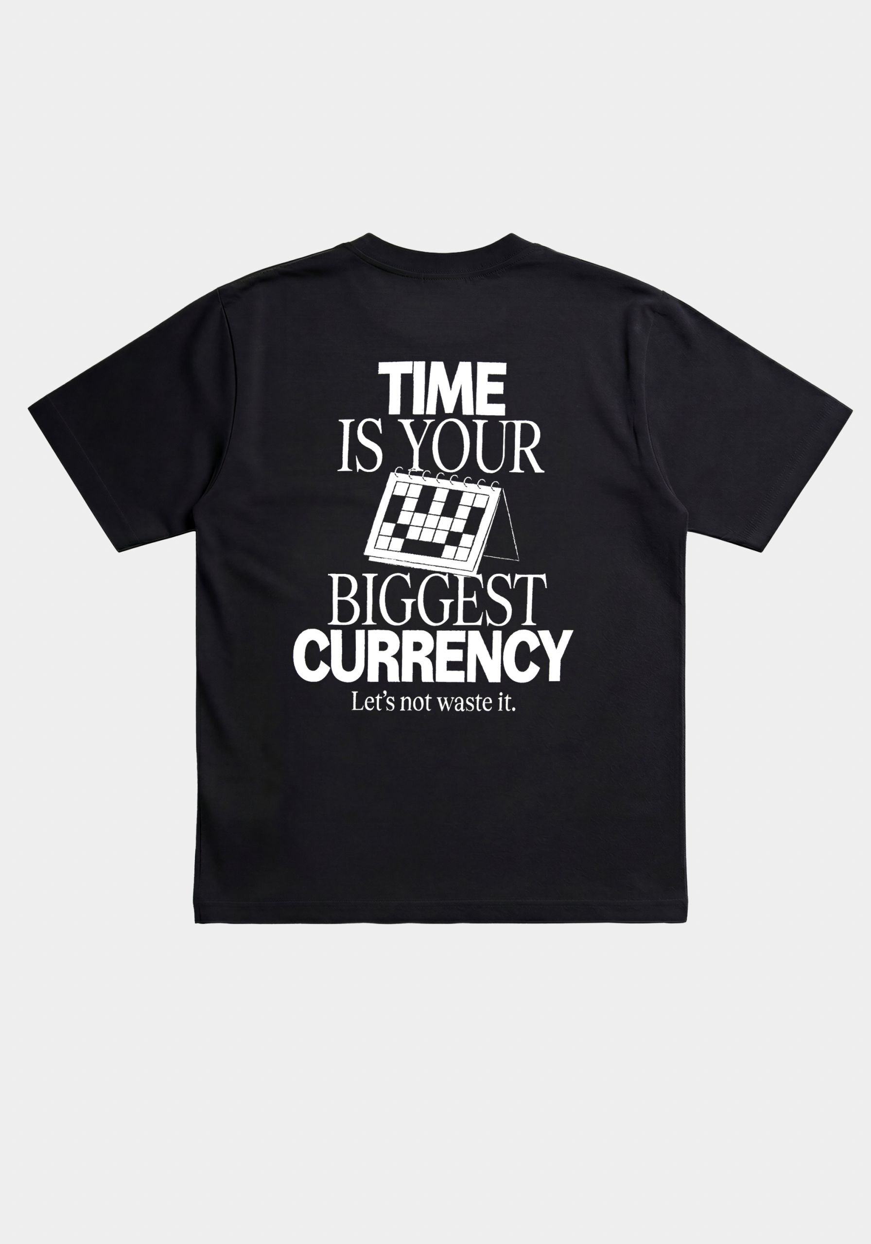 Comfort Calendar T-shirt Black