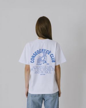 T-shirt CC Seesaw – White True Blue