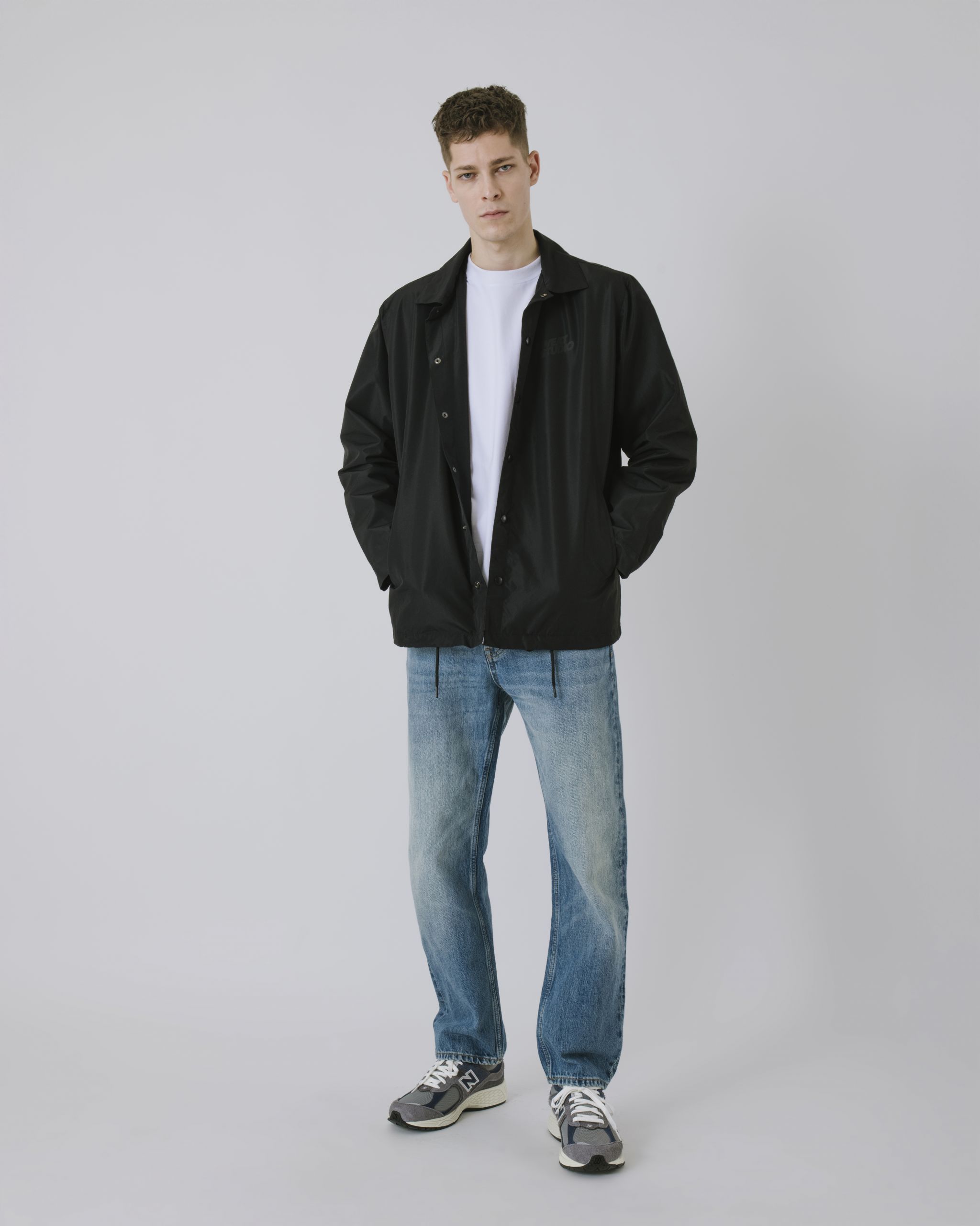 Sweat Studio Coach Jacket Black