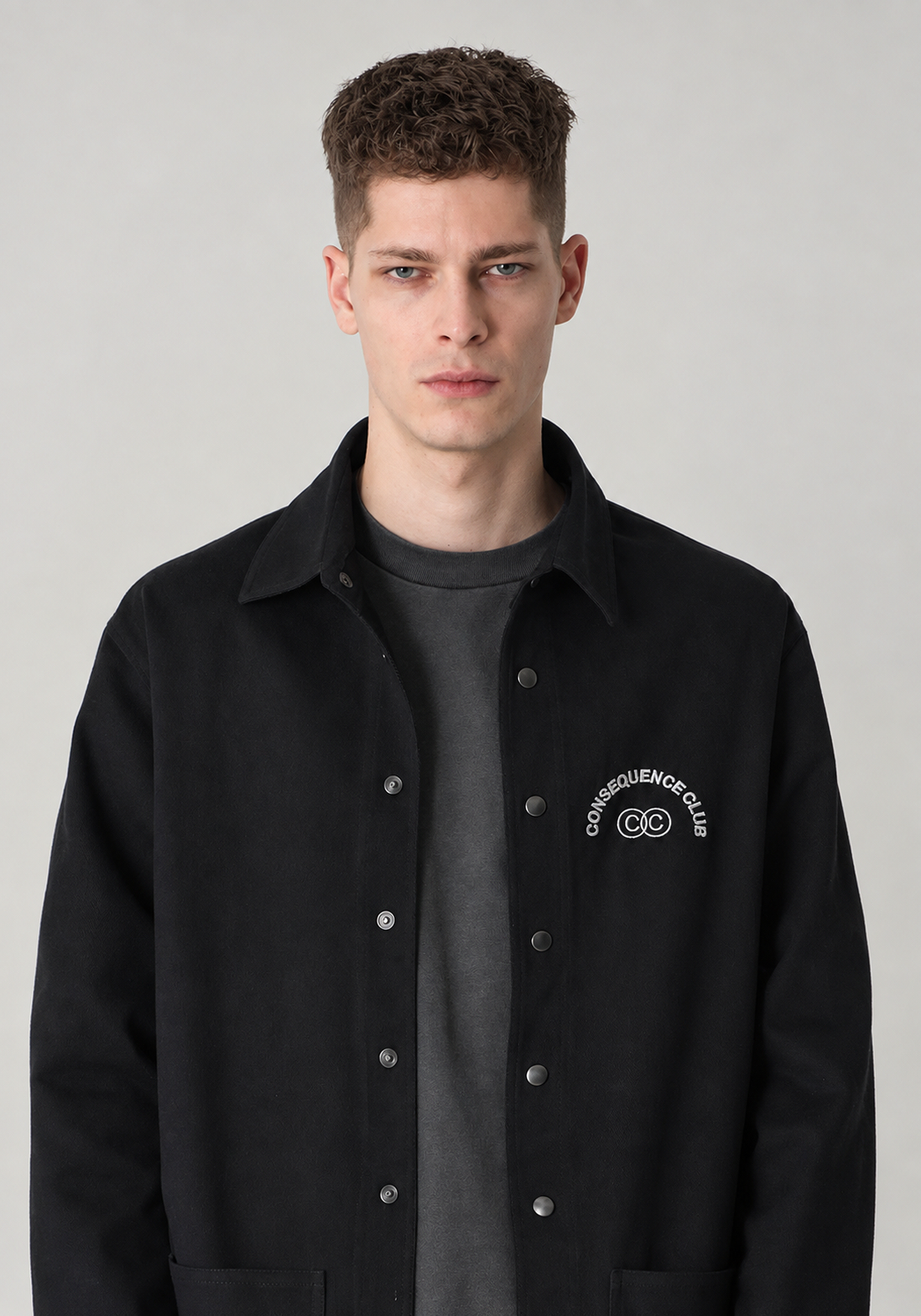 Signature Series Overshirt Black