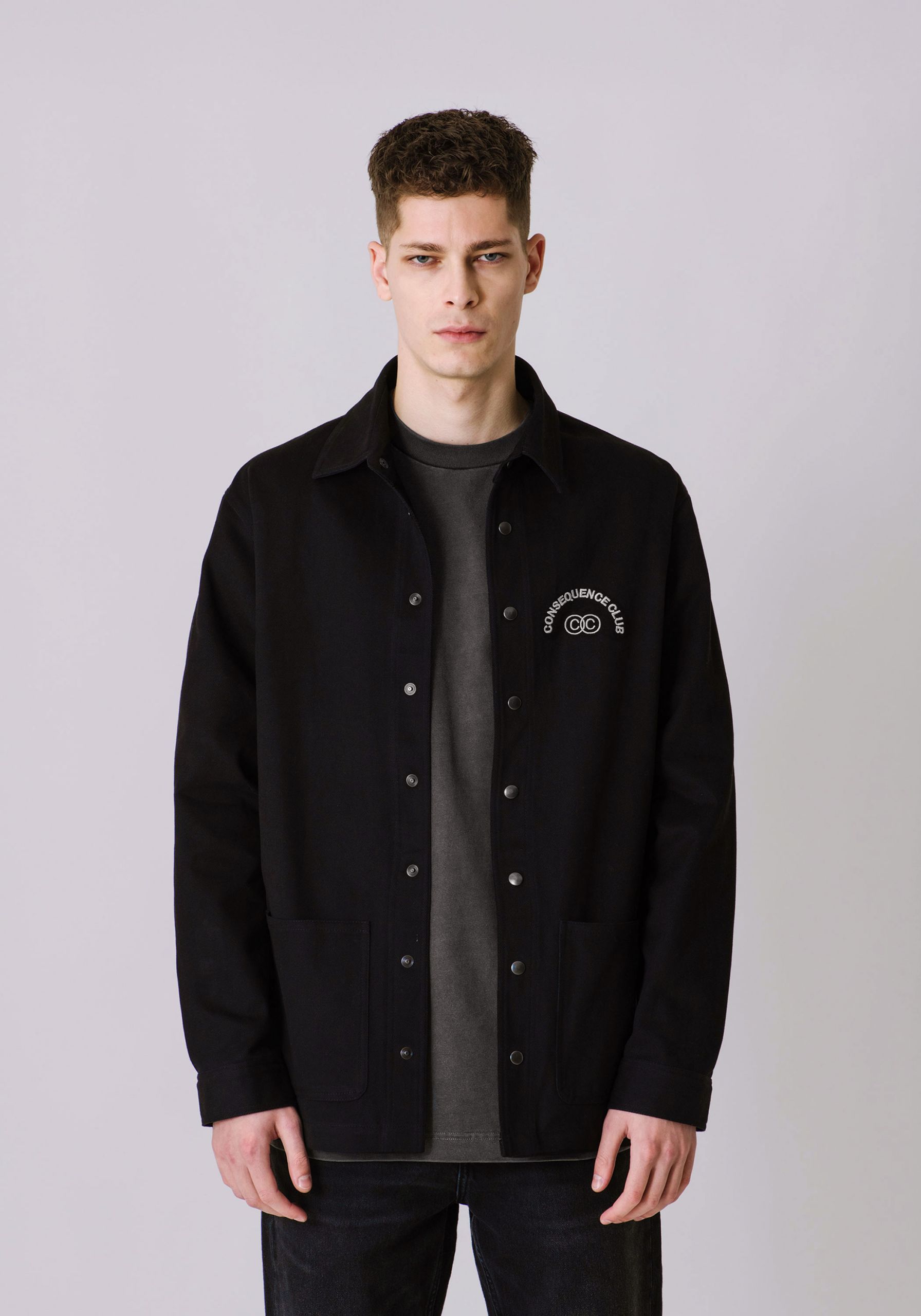 Signature Series Overshirt Black