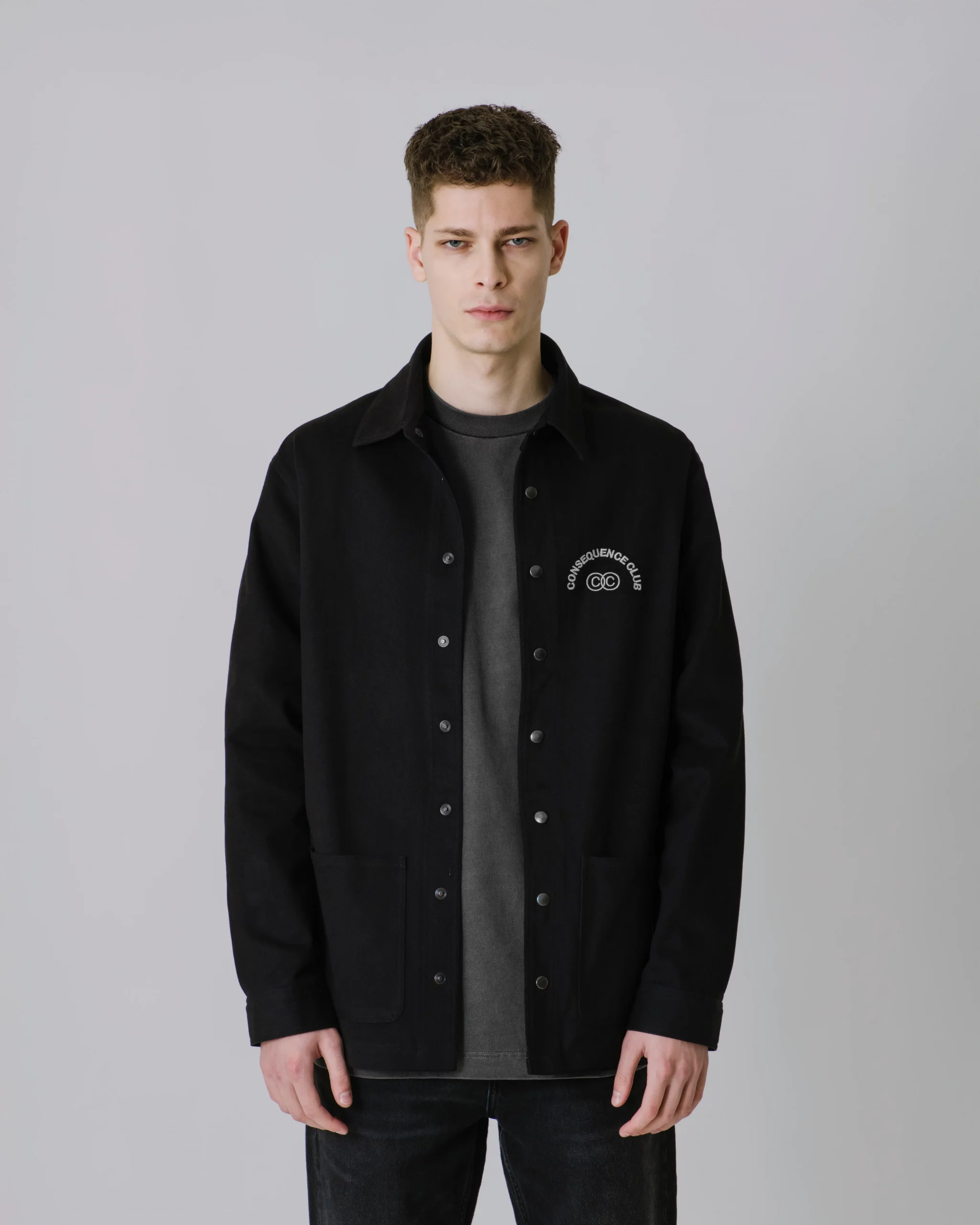 Signature Series Overshirt Black