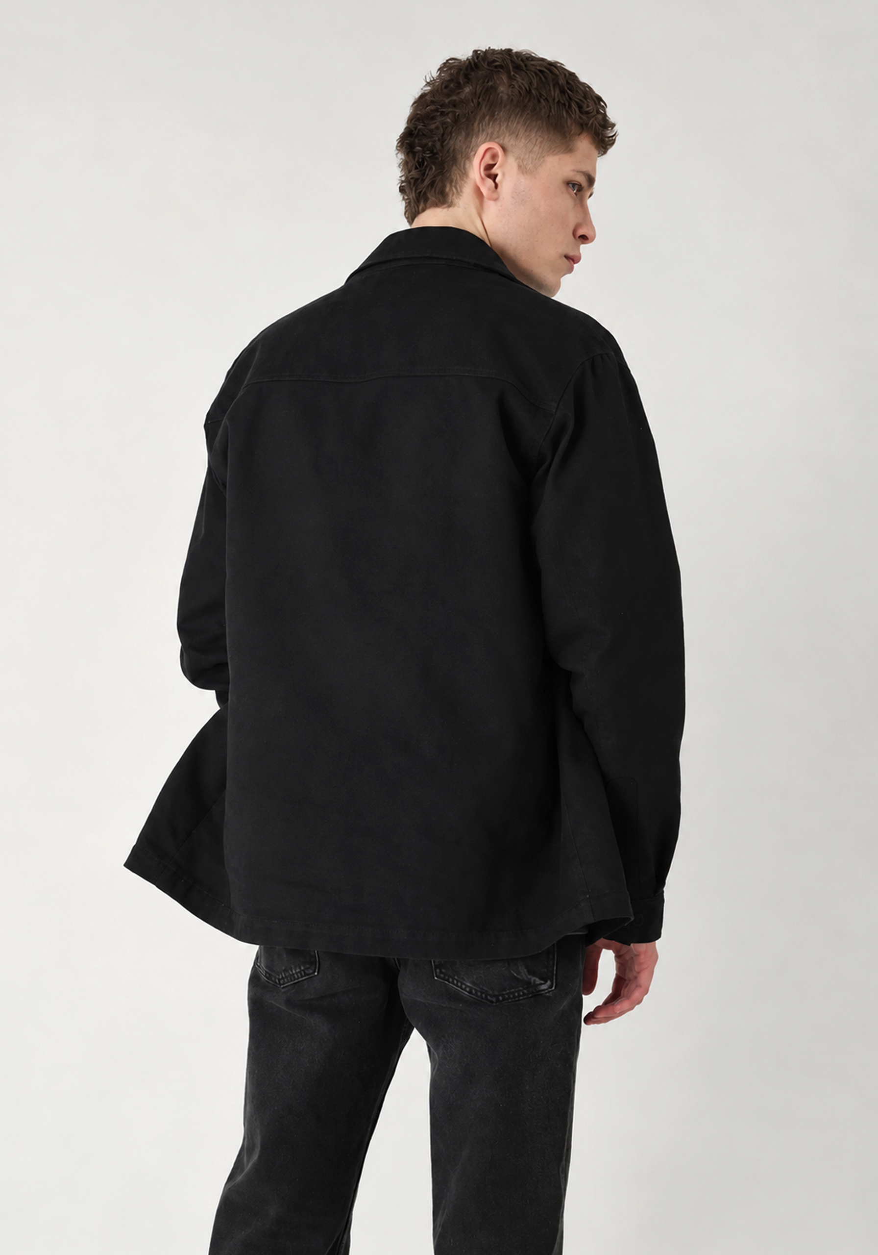 Signature Series Overshirt Black