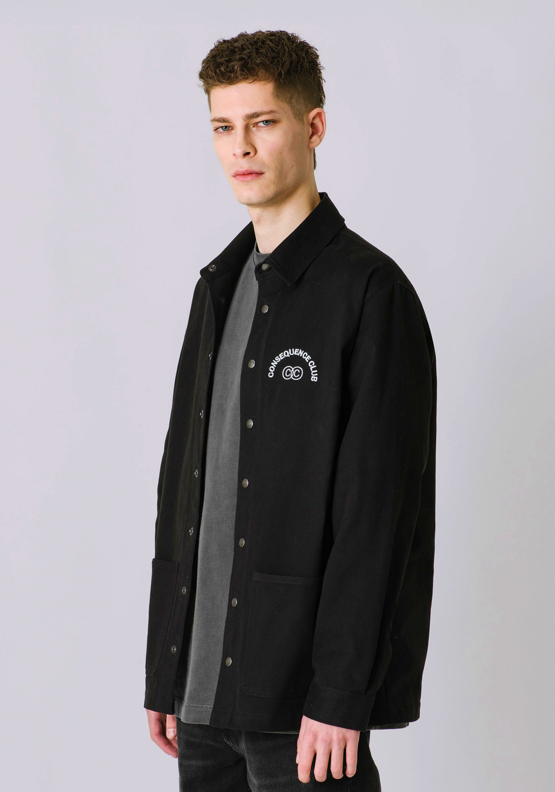 Signature Series Overshirt Black