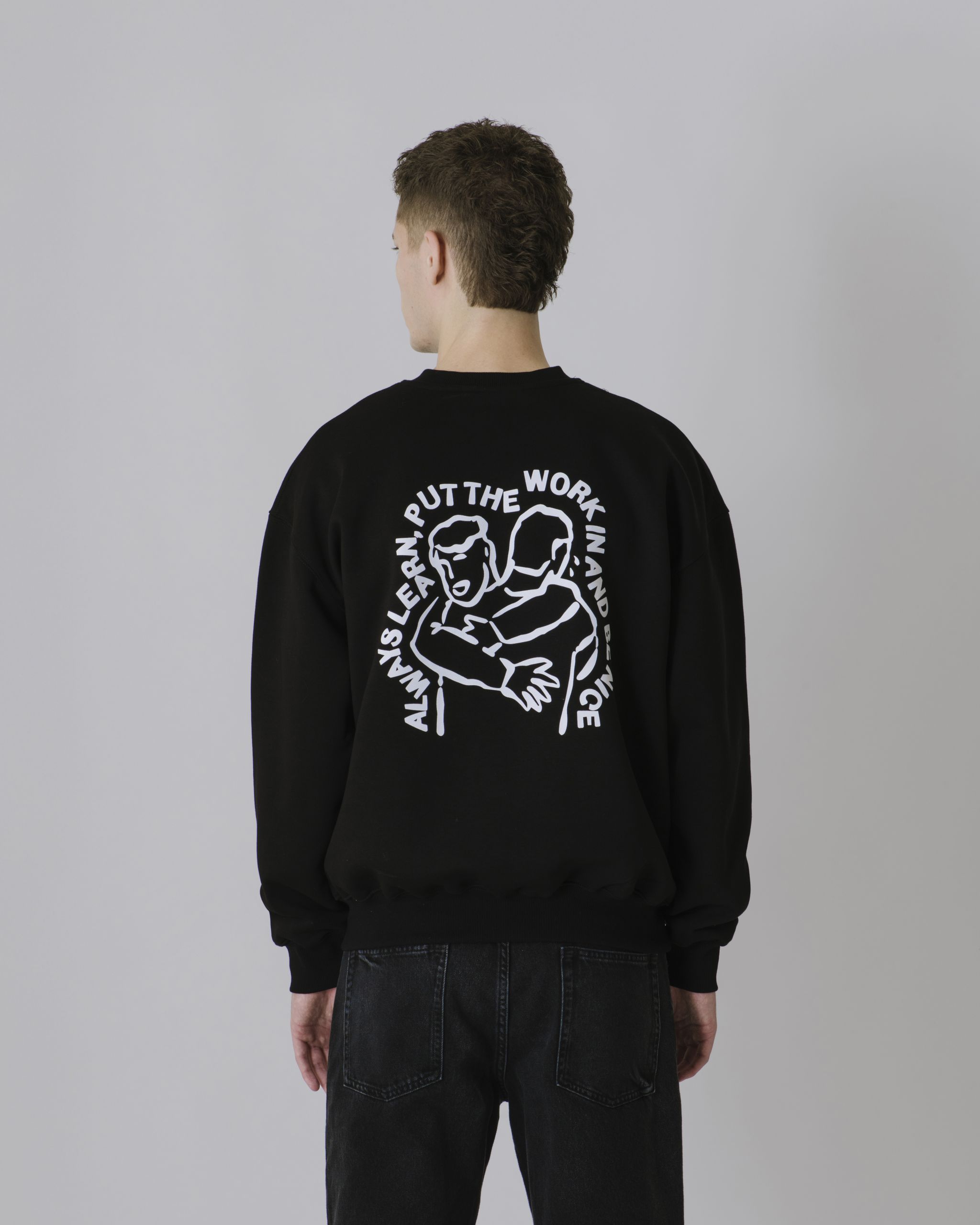 Be Nice Sweater Black