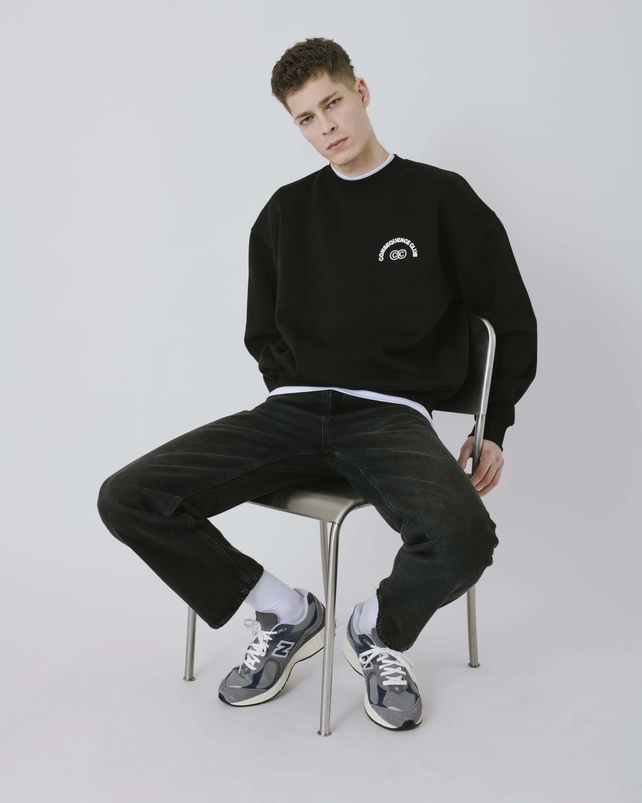 Be Nice Sweater Black