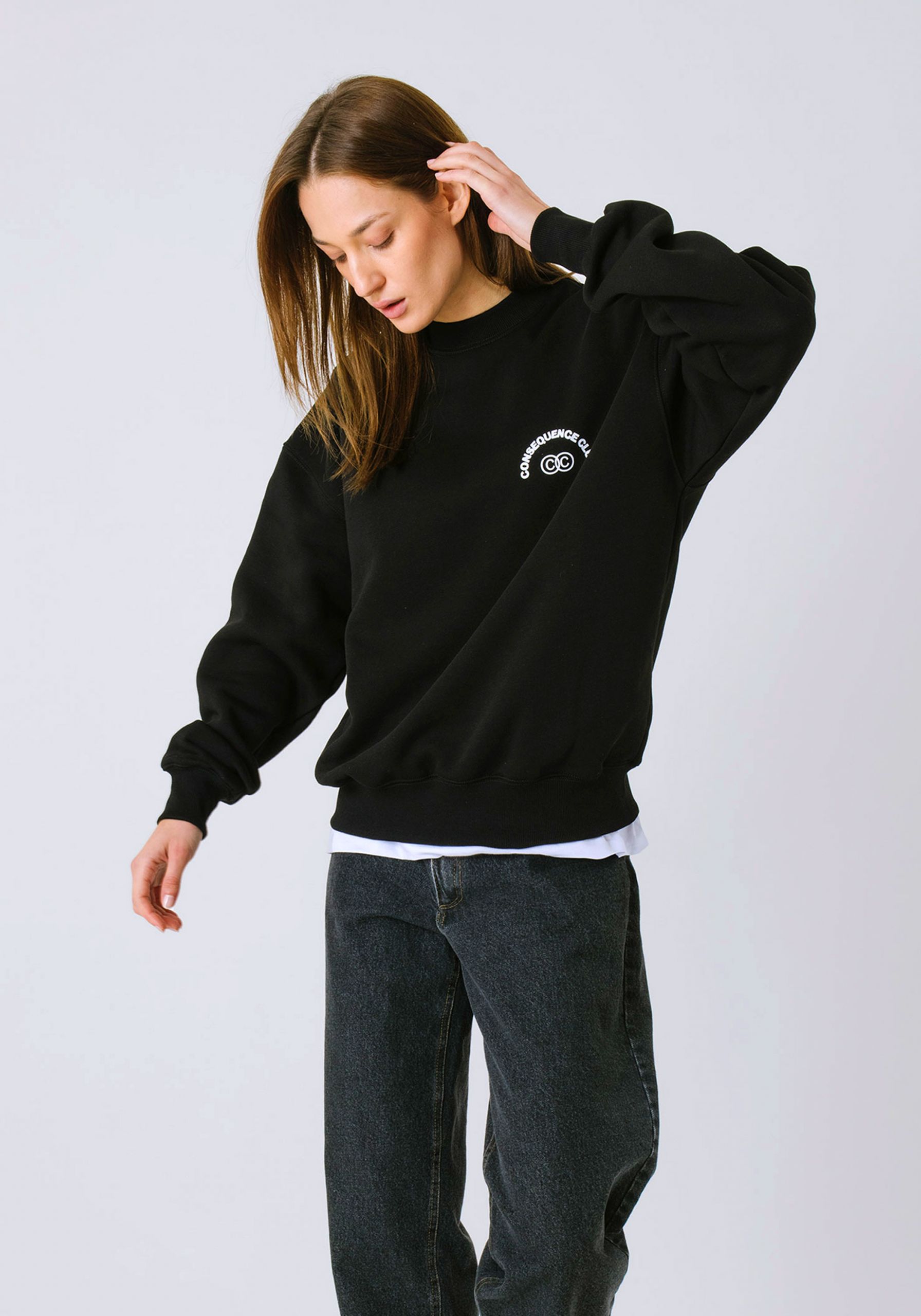 Be Nice Sweatshirt Black