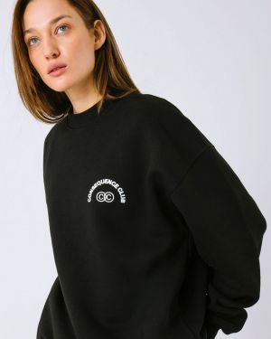 Be Nice Sweatshirt Black
