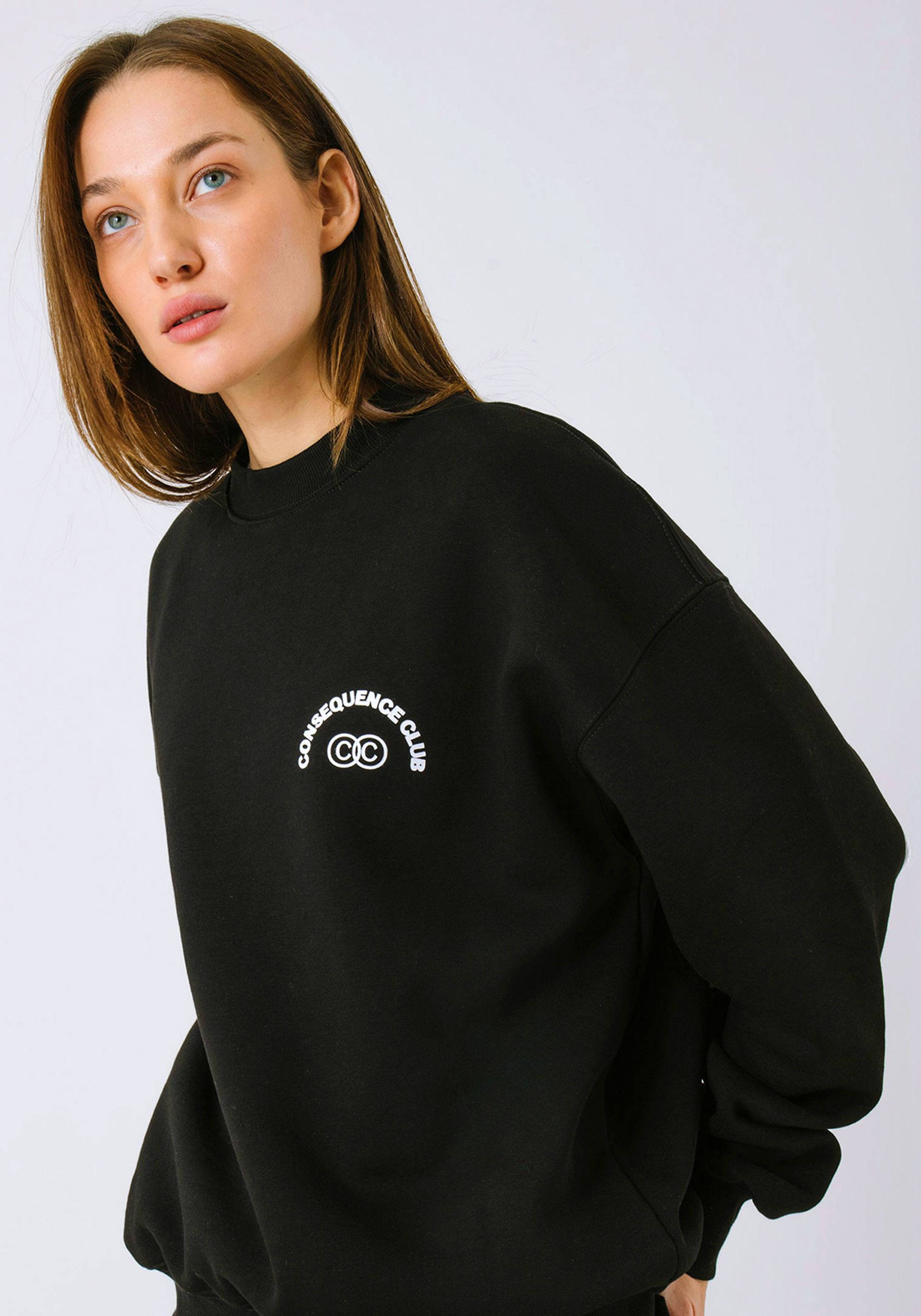 Be Nice Sweatshirt Black