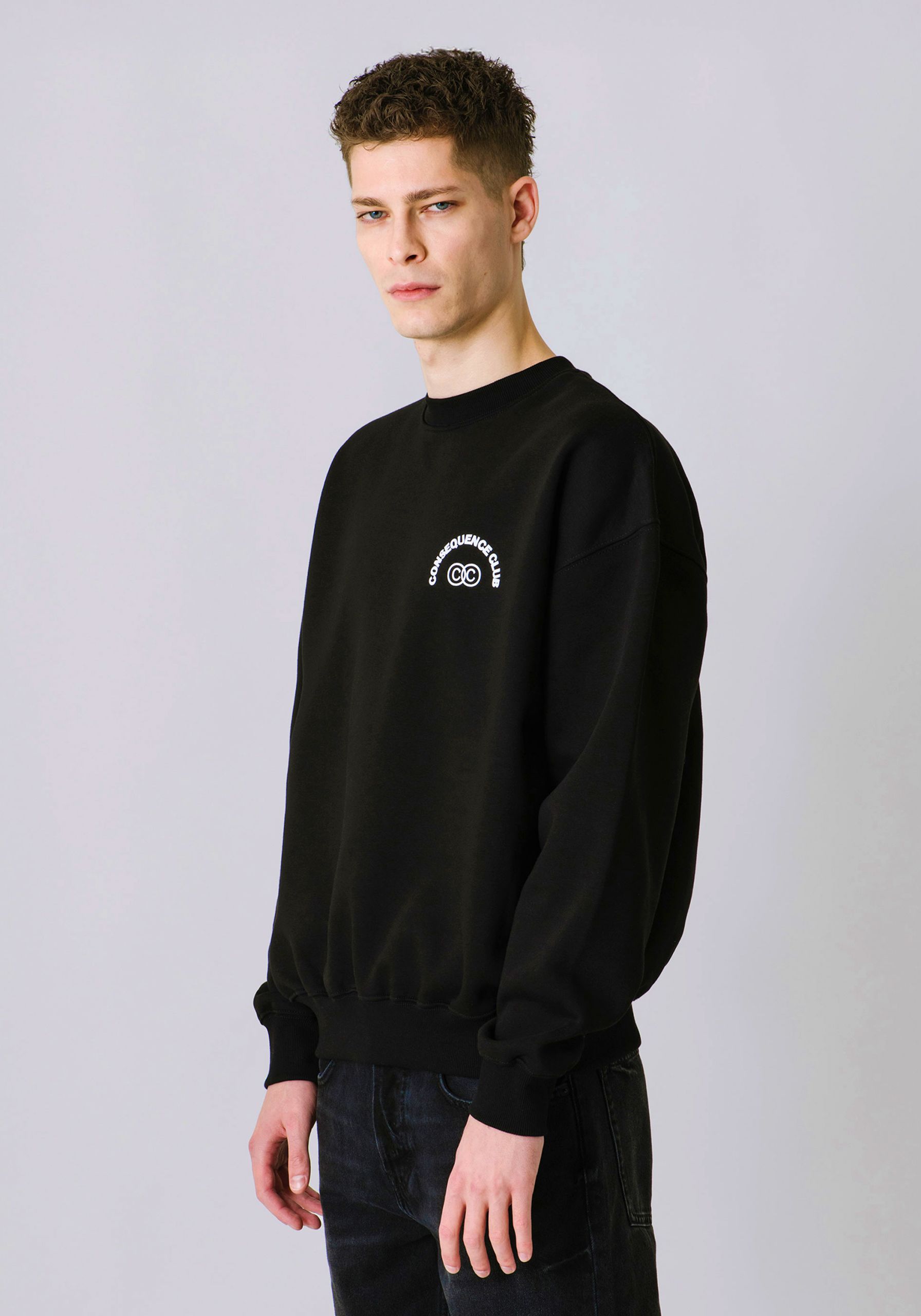 Be Nice Sweatshirt Black