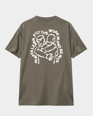 Be Nice T-shirt Utility Green