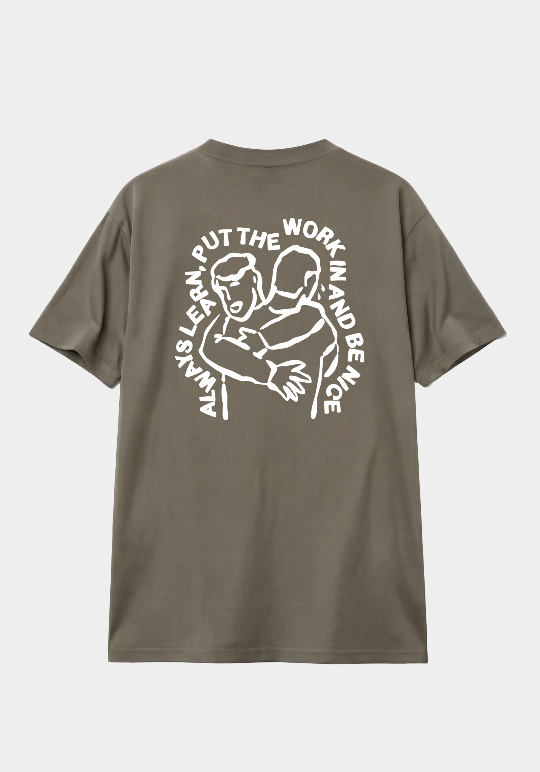 Be Nice T-shirt Utility Green