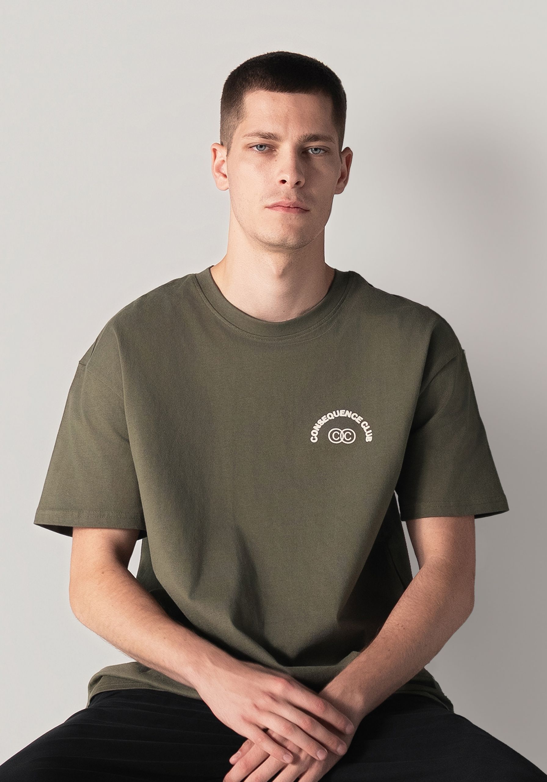 Be Nice T-shirt Utility Green
