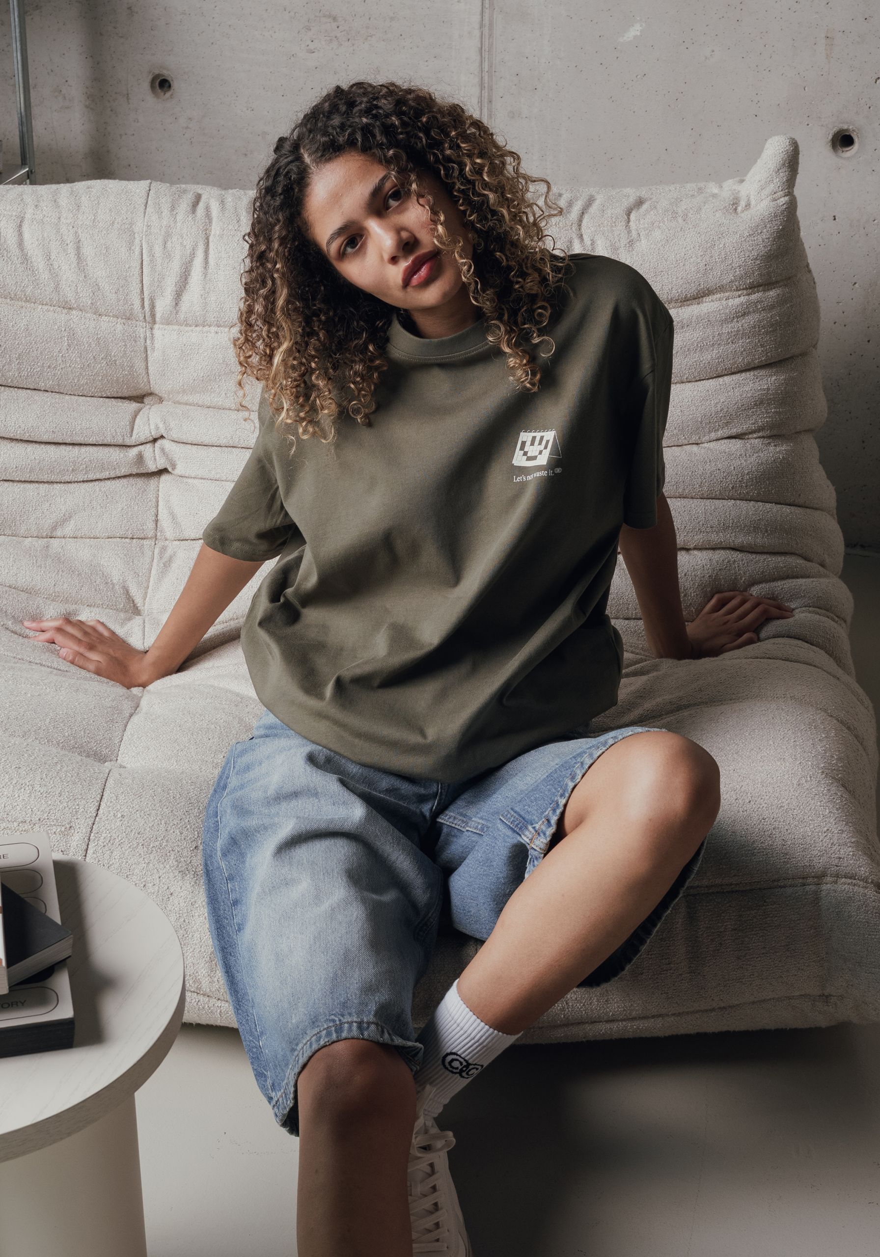 Comfort Calendar T-shirt Utility Green