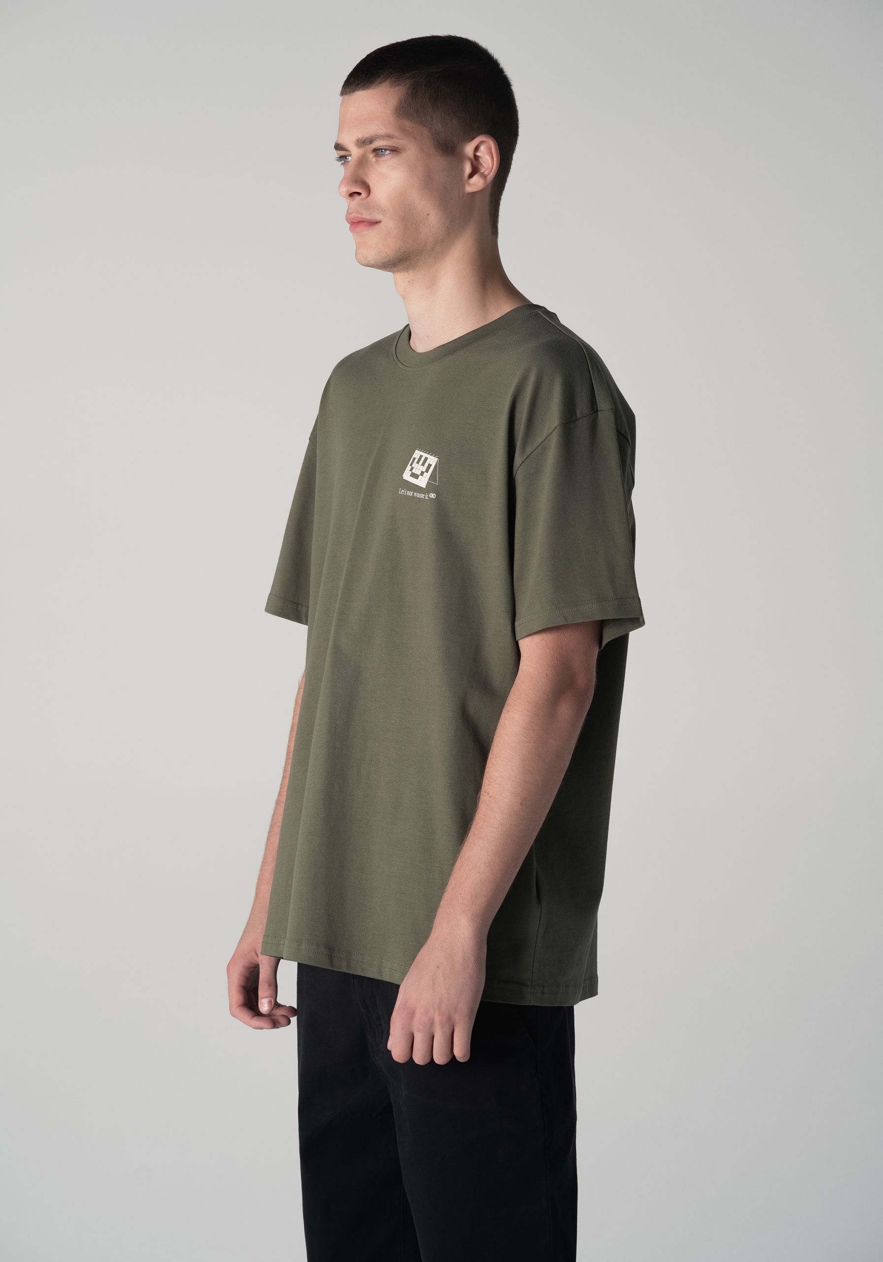 Comfort Calendar T-shirt Utility Green