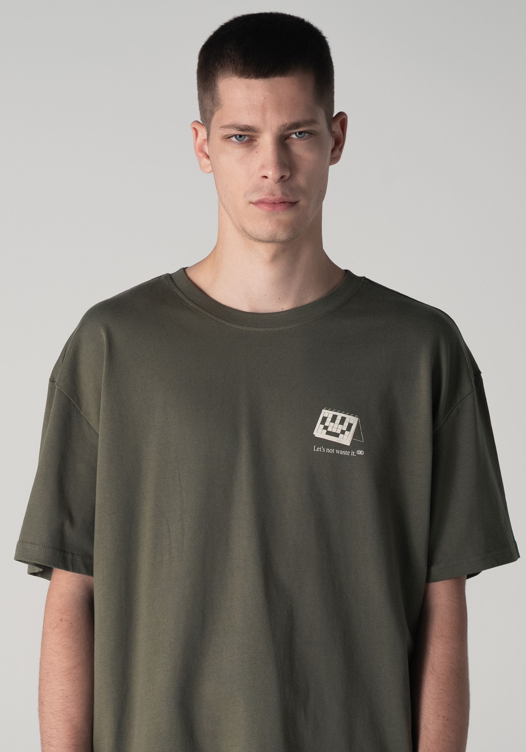 Comfort Calendar T-shirt Utility Green