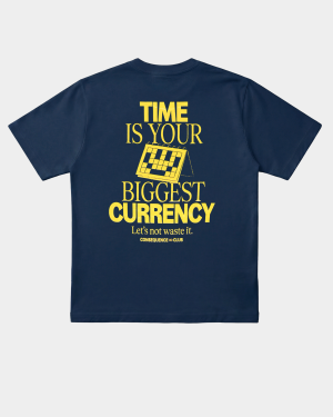 Comfort Calendar T-shirt Blue Tide