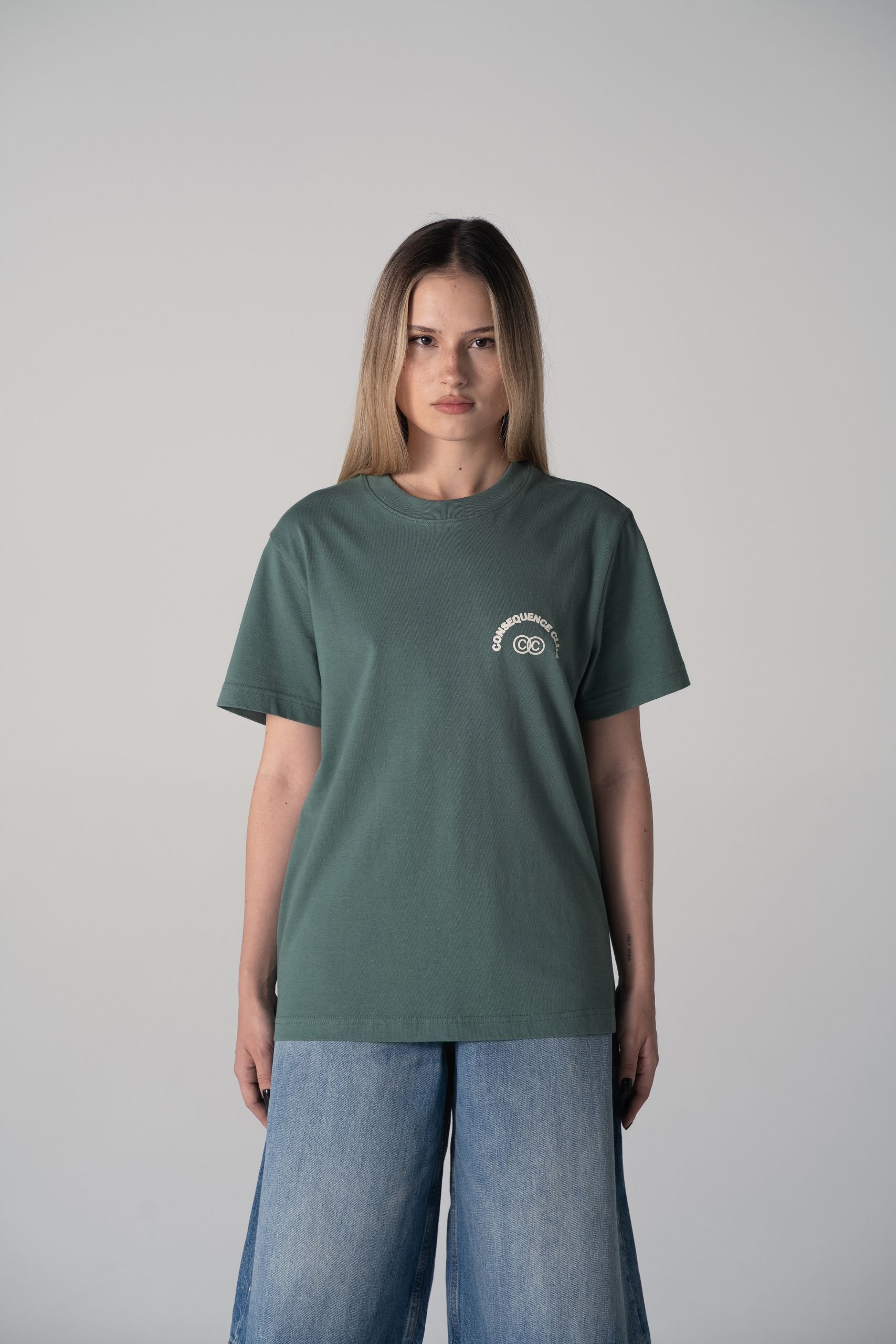 Luck Will Find You T-Shirt Tide Green