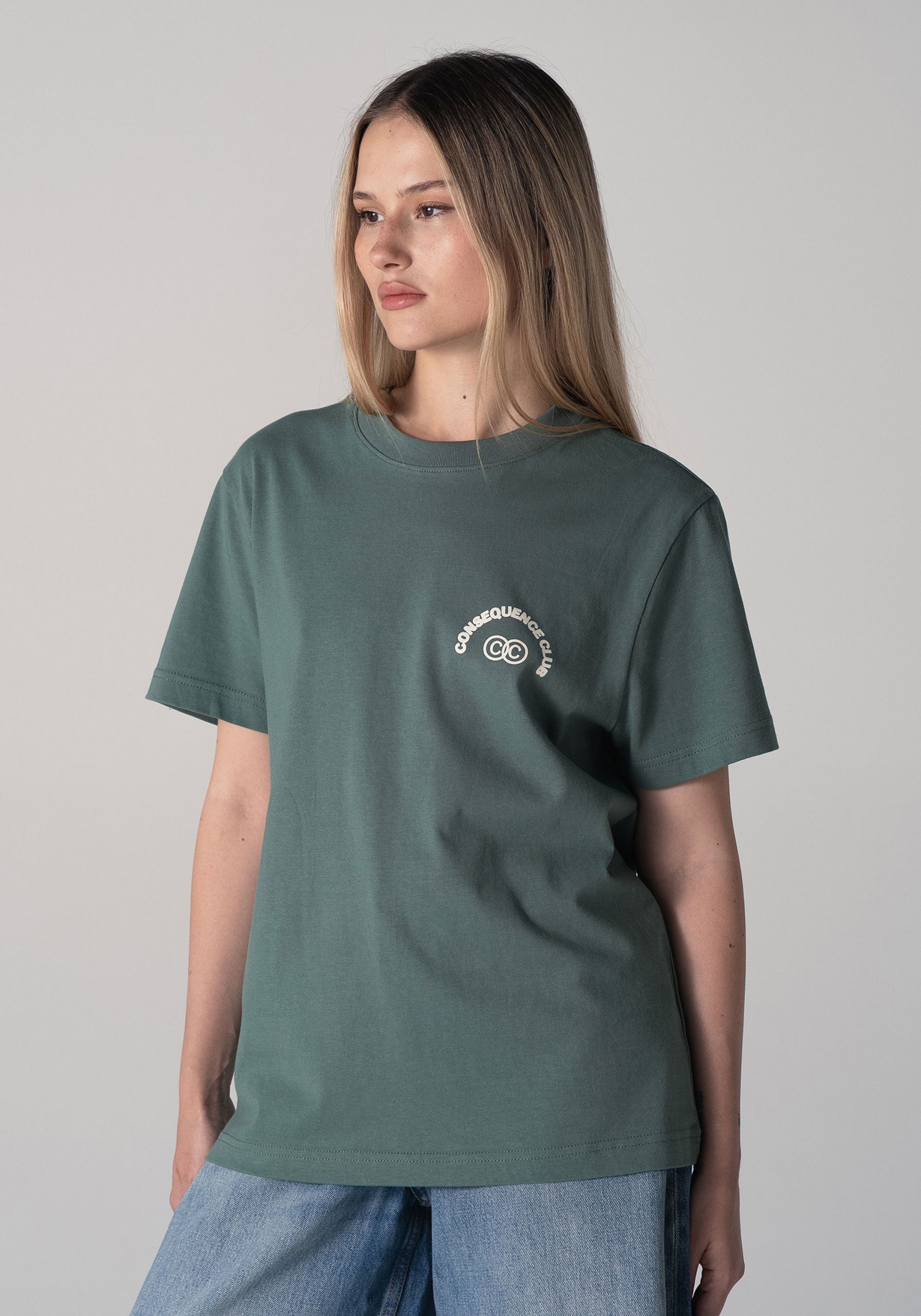 Luck Will Find You T-Shirt Tide Green