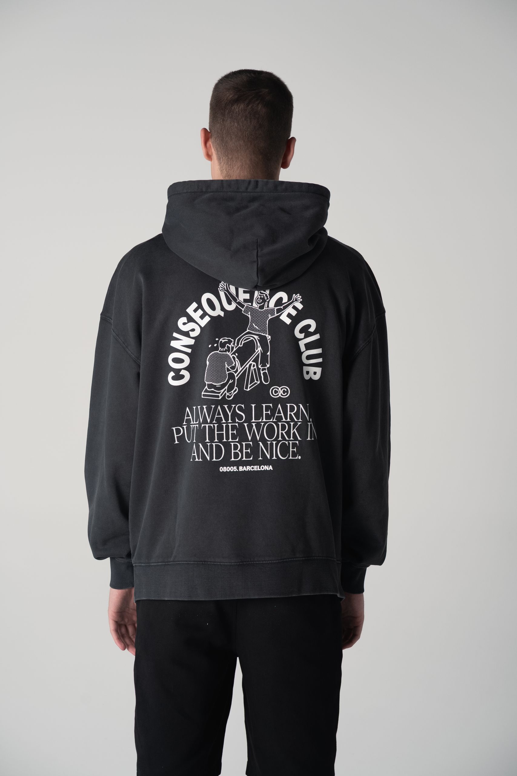 Unisex Hoodie with print in the back