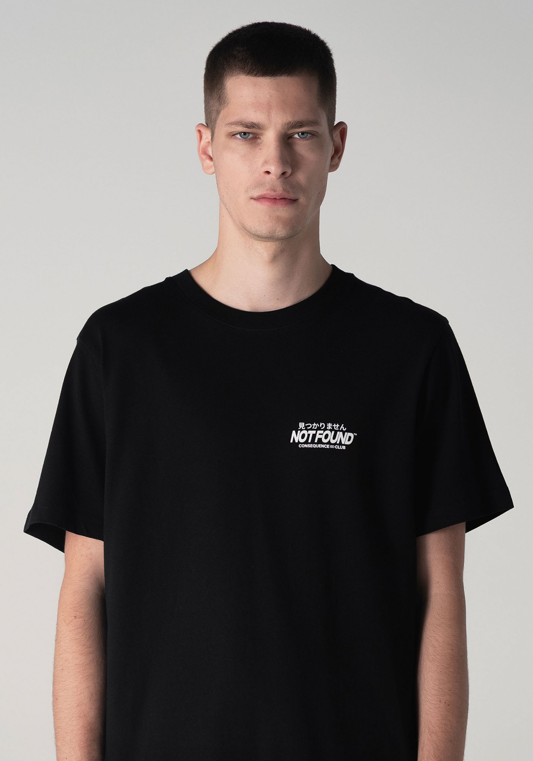 Not Found™ x CC T-shirt Black