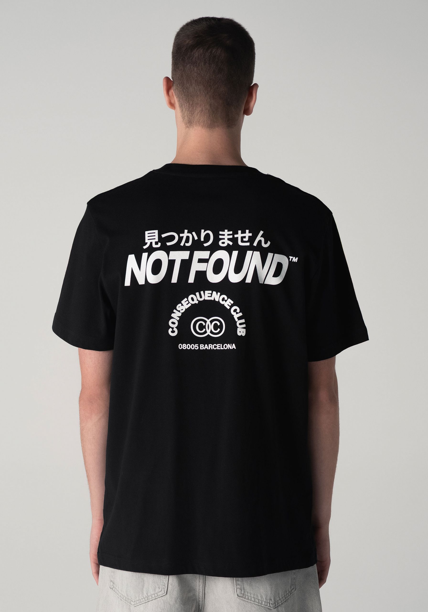 Not Found™ x CC T-shirt Black