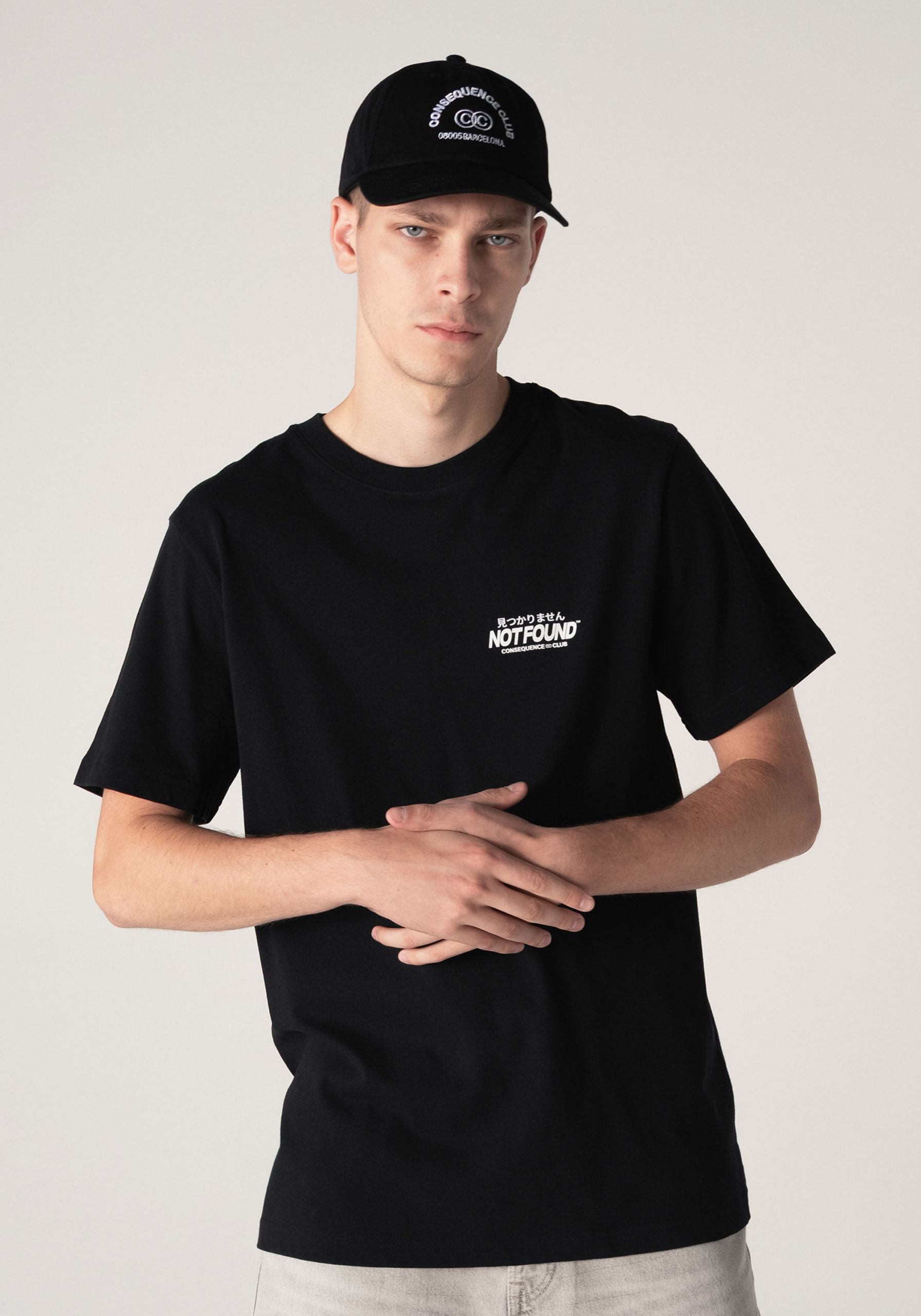 Not Found™ x CC T-shirt Black
