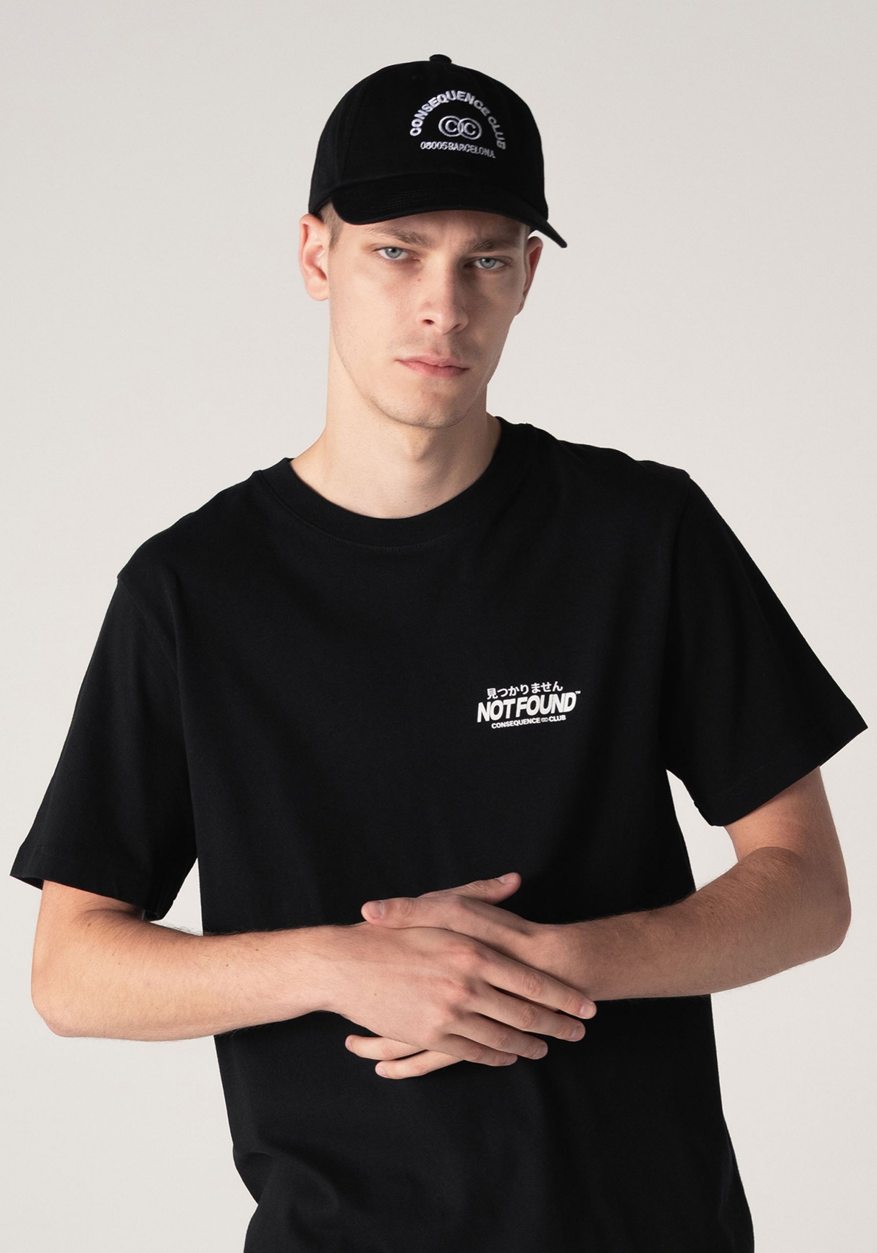 Not Found™ x CC T-shirt Black