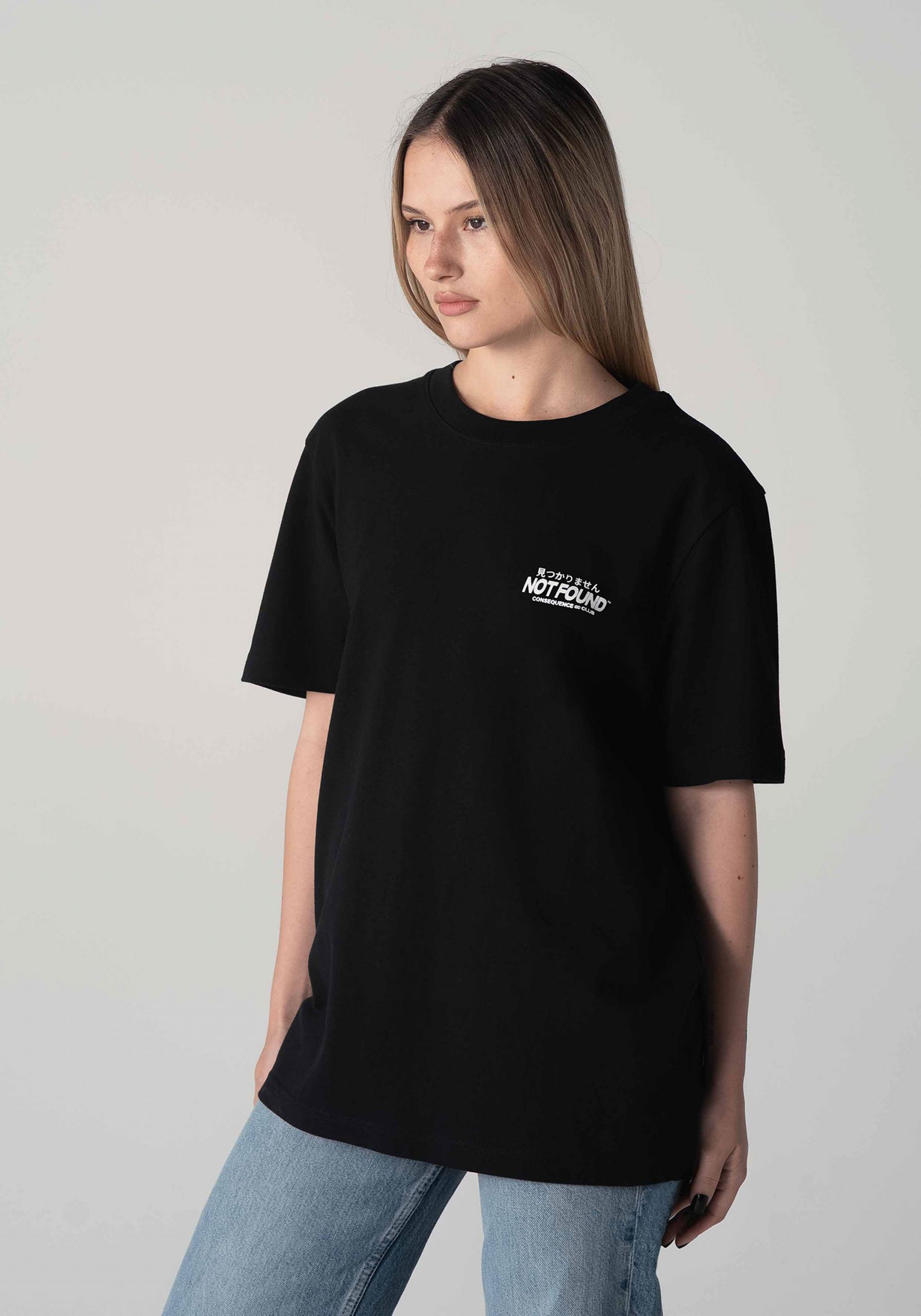 Not Found™ x CC T-shirt Black