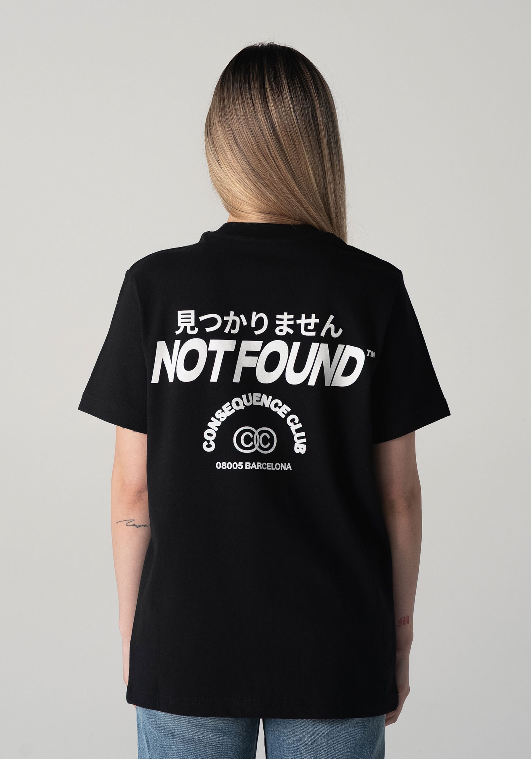 Not Found™ x CC T-shirt Black