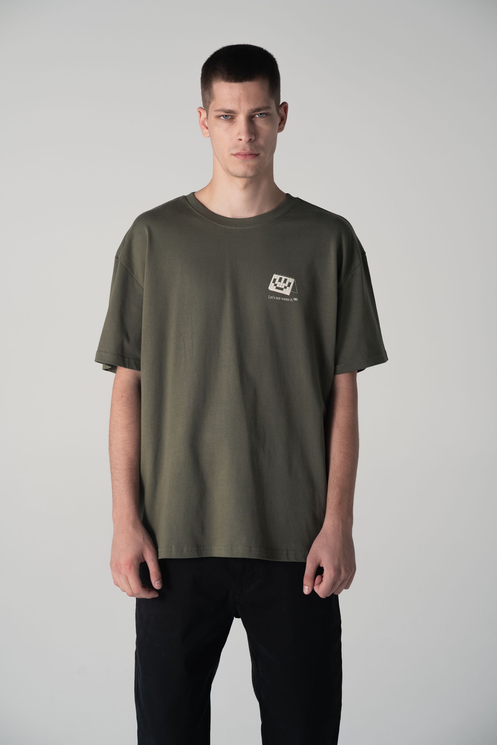 Comfort Calendar T-shirt Utility Green