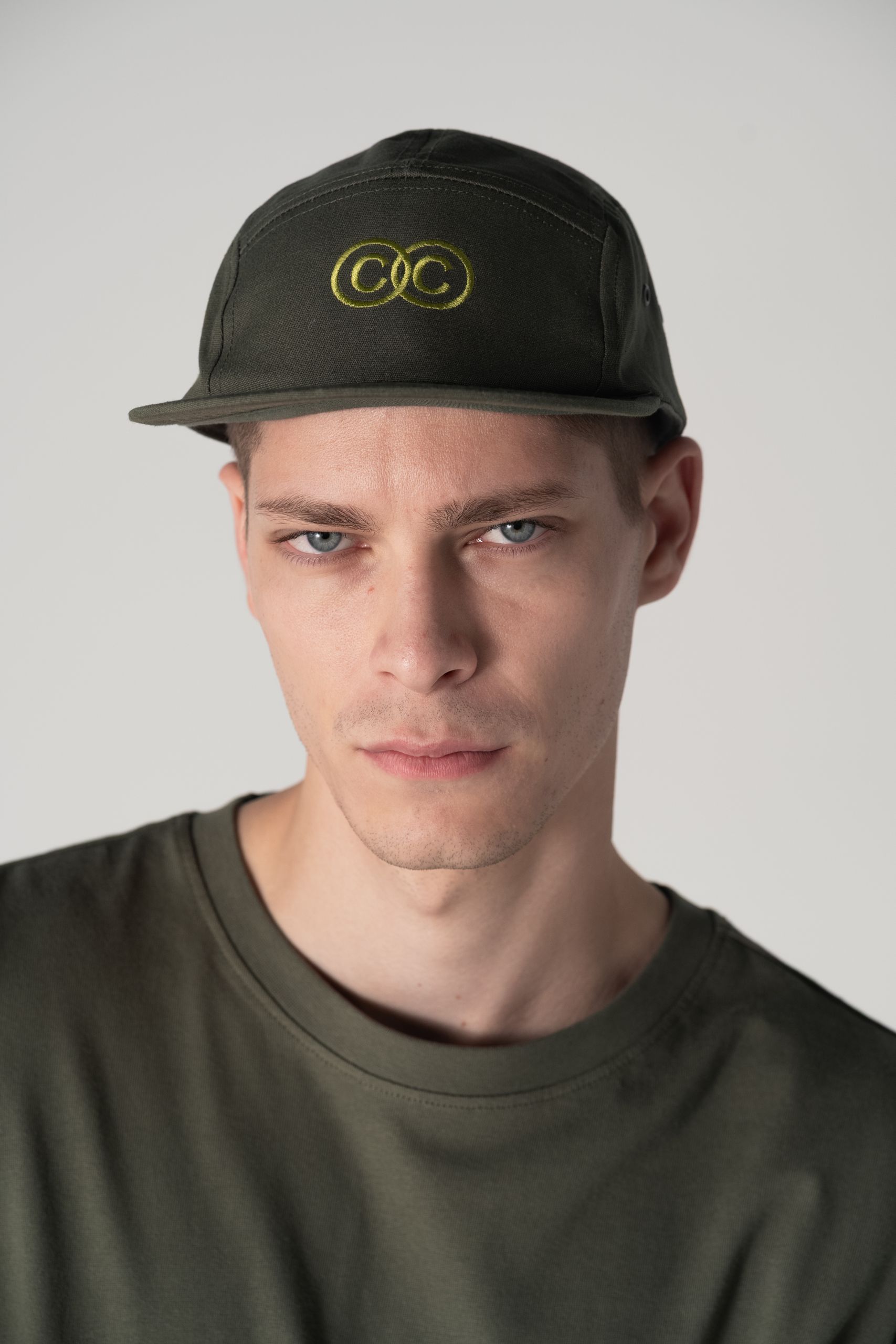 man wearing cap and T-shirt