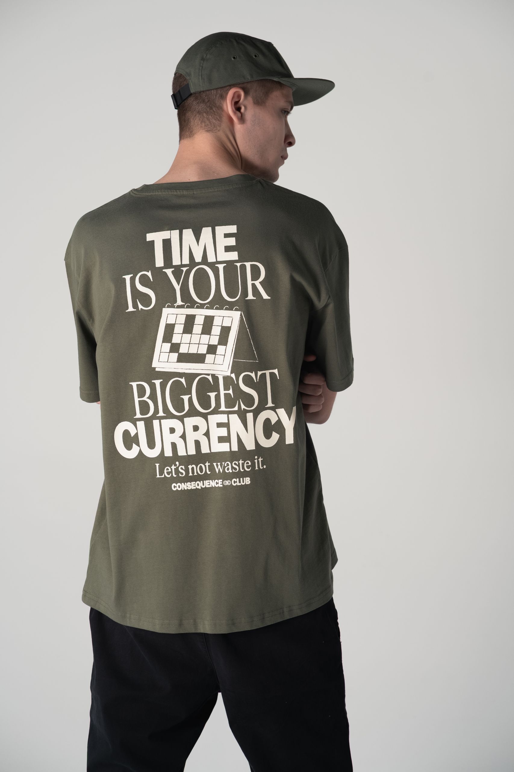 man wearing cap and T-shirt