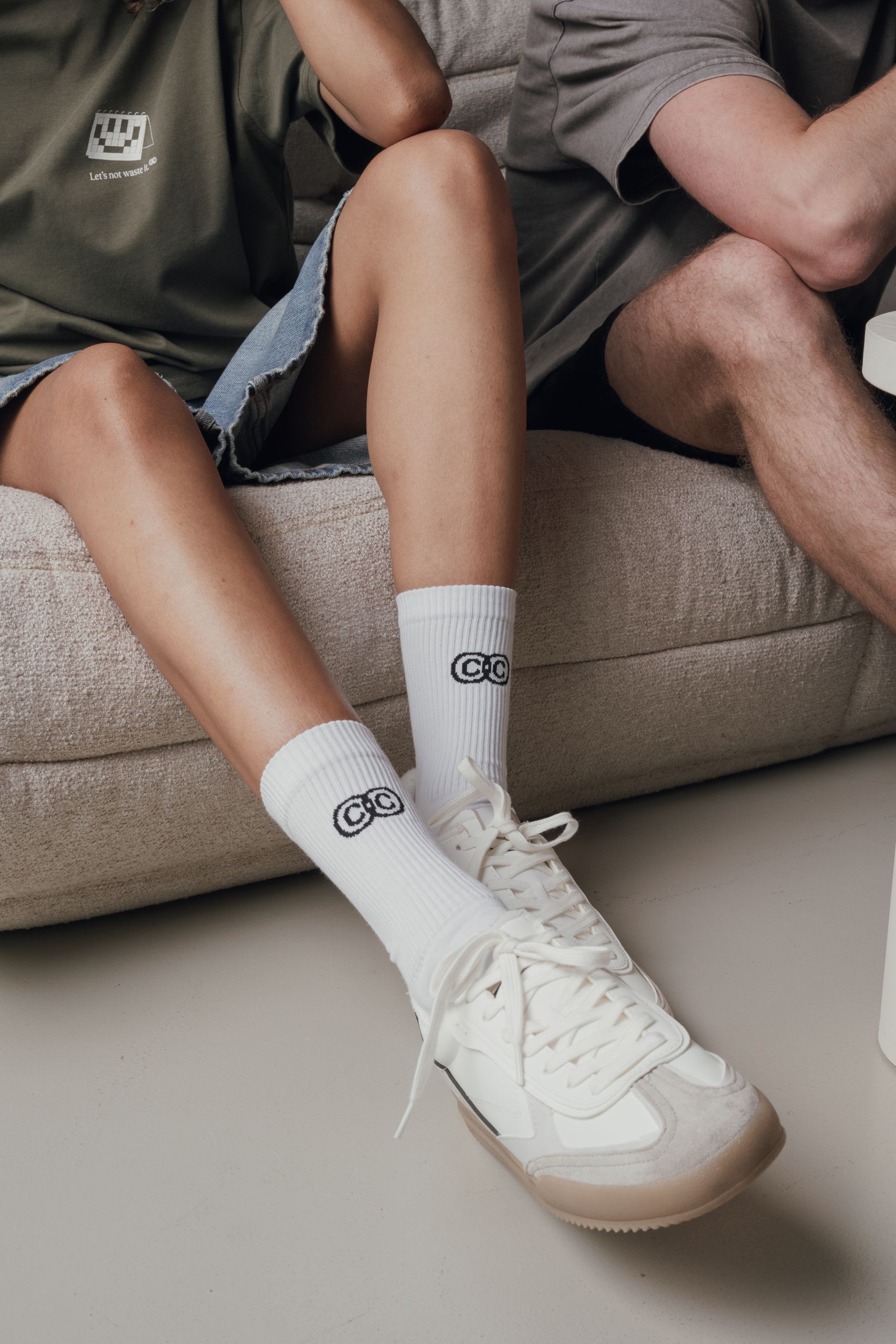 Socks with logo