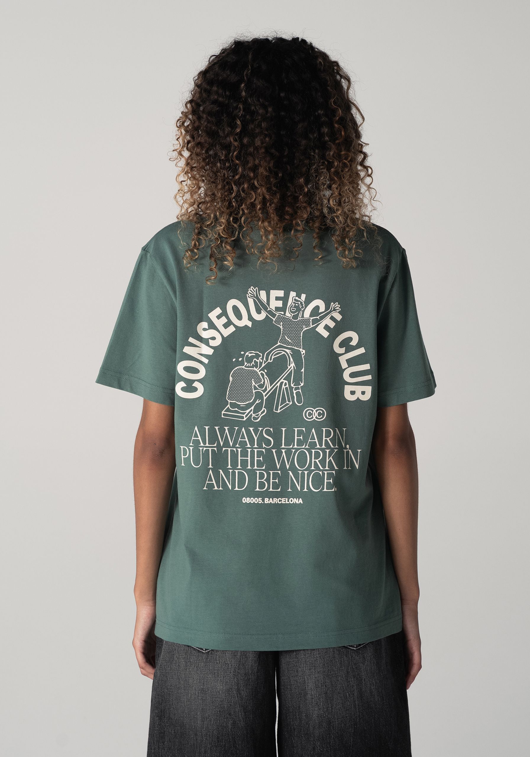 Seesaw T-Shirt Tide Green