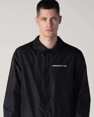 Be Nice Coach Jacket Black