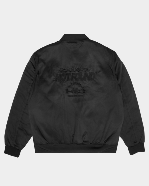 Not Found™ x CC Bomber Jacket Black-On-Black