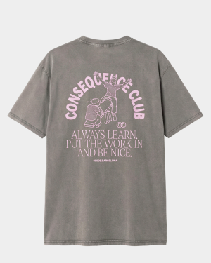 Seesaw T-shirt Stone Gray Oversized