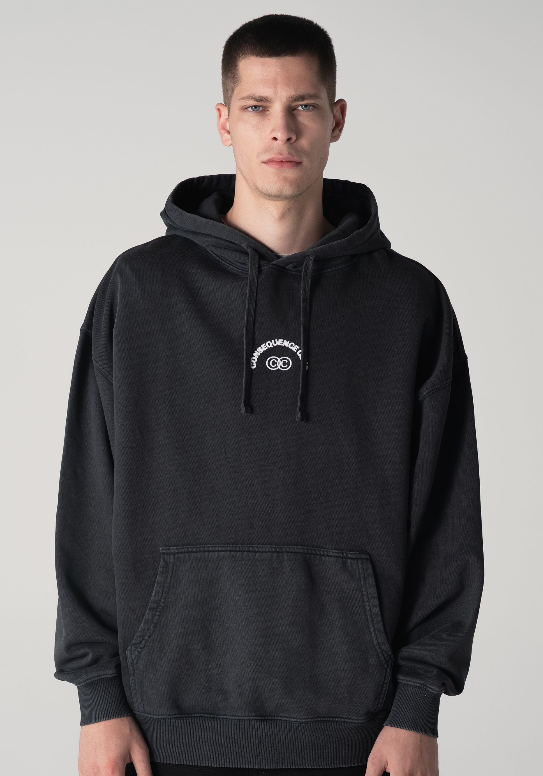 Seesaw Oversized Hoodie Dark Smoke
