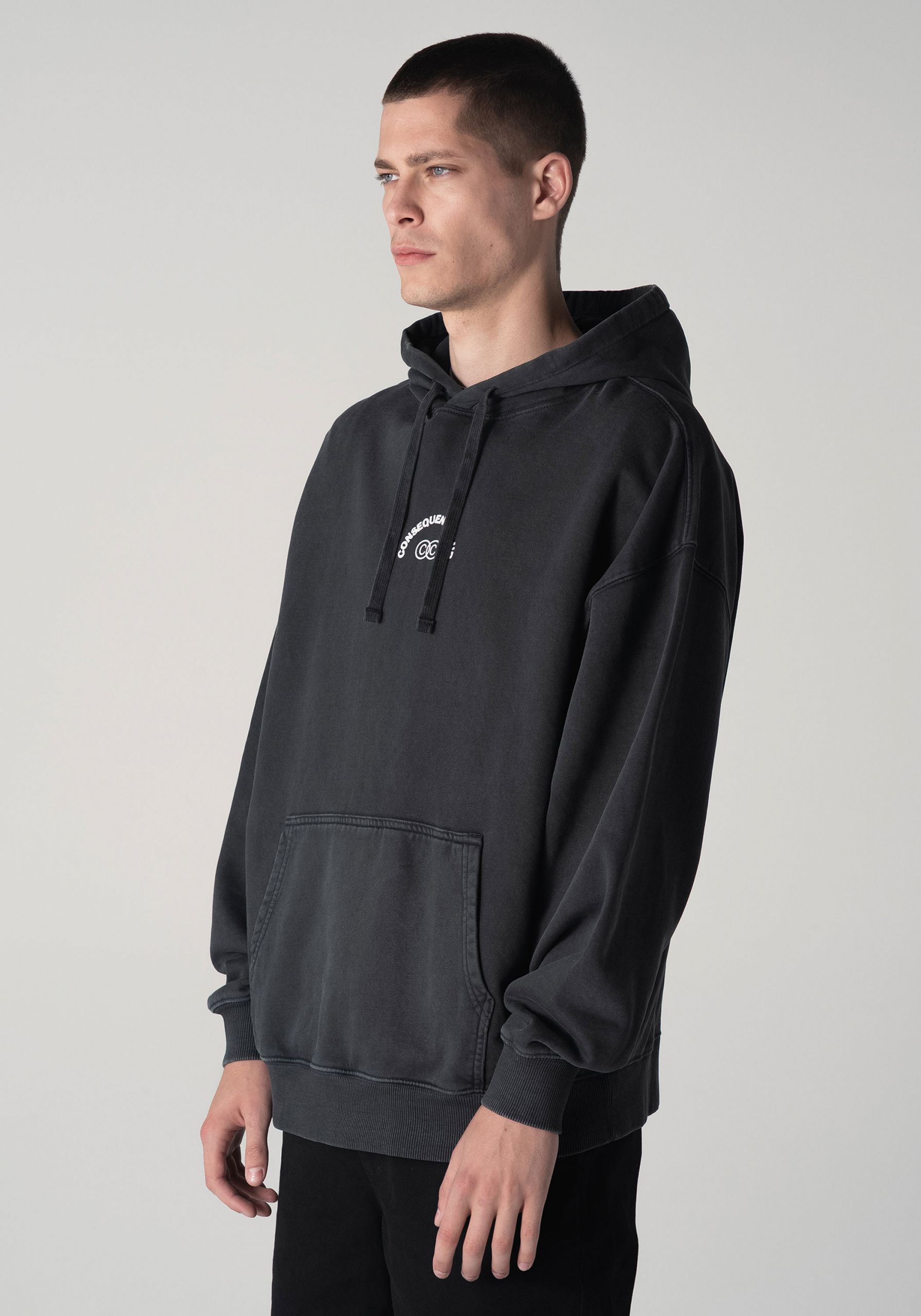 Seesaw Oversized Hoodie Dark Smoke