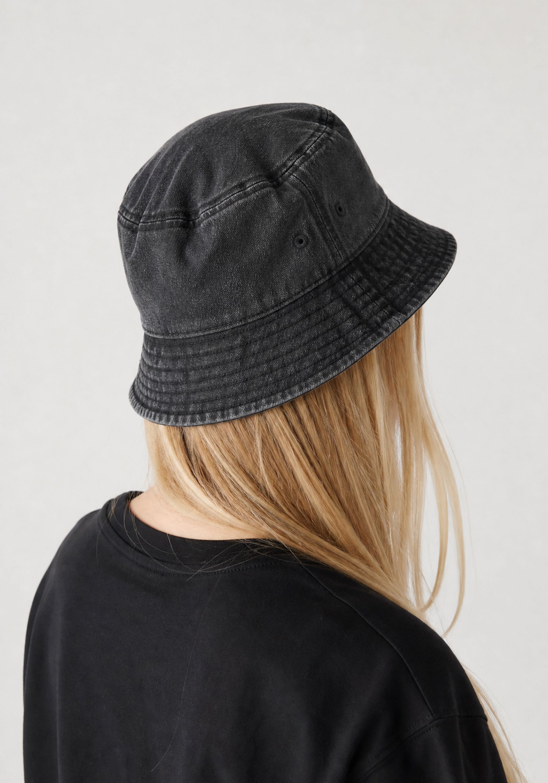CC Happy & Sad Bucket Hat Smoke